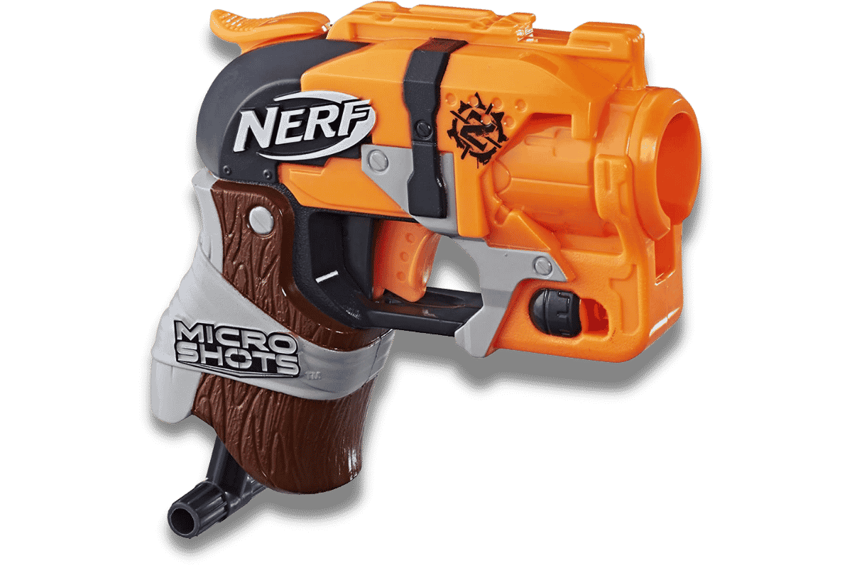 nerf microshots hammershot large transparent